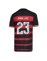 Moške Nogometnih dresov Flamengo David Luiz #23 Domači 2024-25 Kratki rokavi